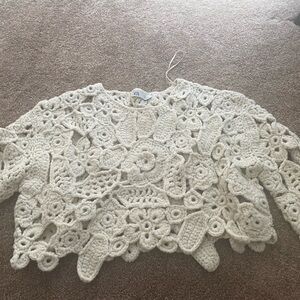 Zara crochet sweater